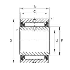 LS NA4904-2RSR, ߴϵ 49ɂ(c)ܷ