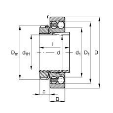 {(dio)S 1215-K-TVH-C3 + H215, (j) DIN 630  DIN 5415 ˜ʵҪߴ, F׺;o